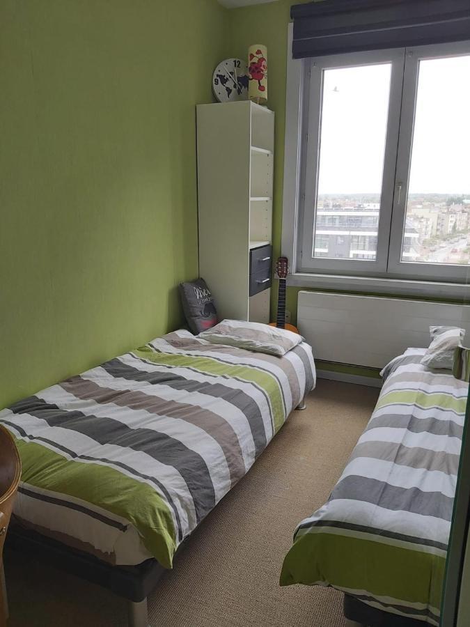 Appartement Met Zeezicht Blankenberge Bagian luar foto